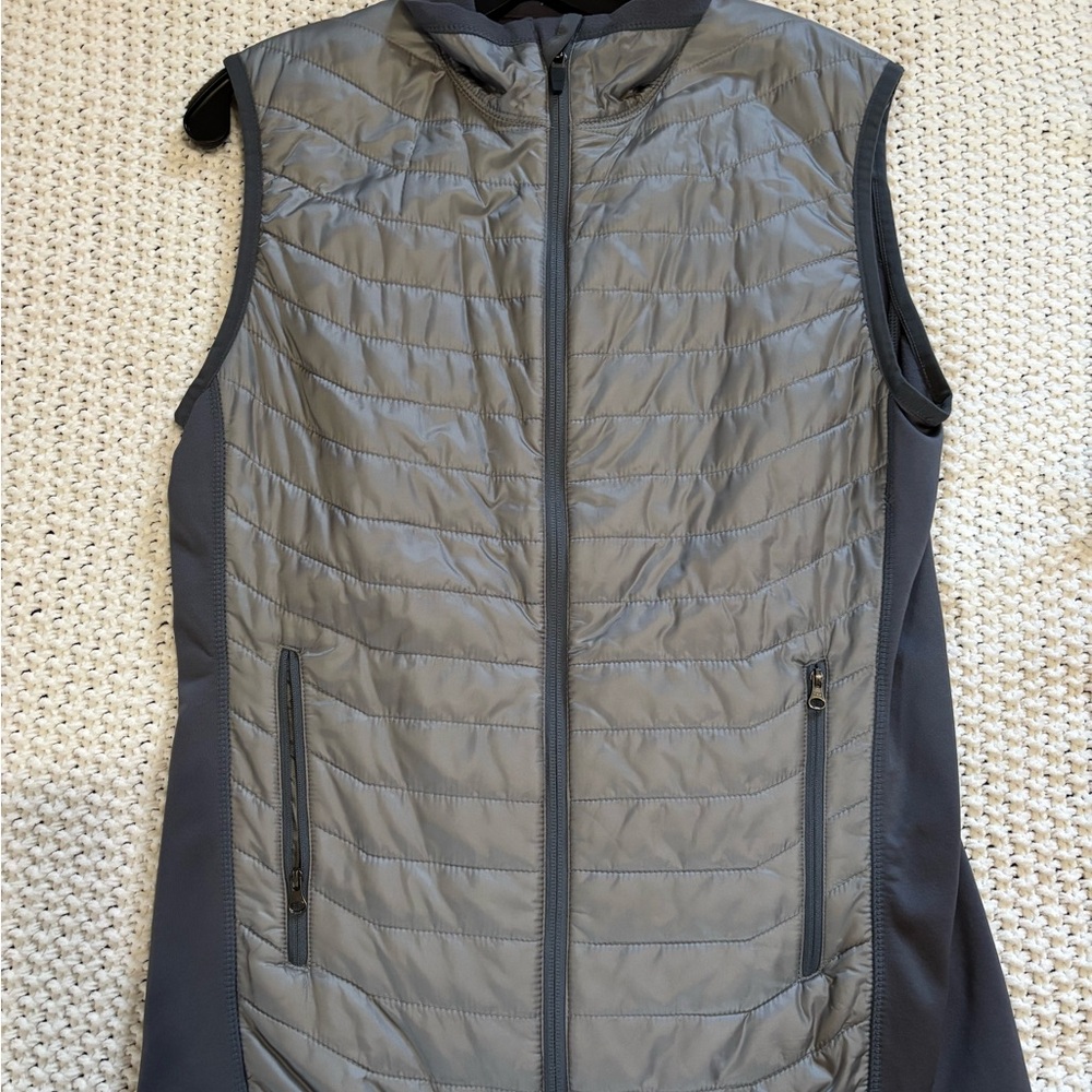 Marmot Gray Quilted Vest